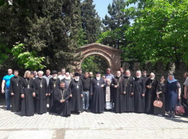 В последний день своего паломничества в Грузию ставропольцы посетили монастырь Бодбе