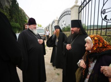 Участники Евразийского форума посетили Инкерманский Климентовский монастырь