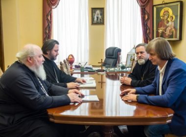 Митрополит Кирилл и глава Михайловска Игорь Серов обсудили строительство нового храма