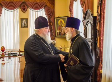 Один из старейших клириков епархии удостоен ордена преподобного Сергия Радонежского