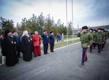 Митрополит Кирилл посетил Казачий кадетский корпус Республики Калмыкия