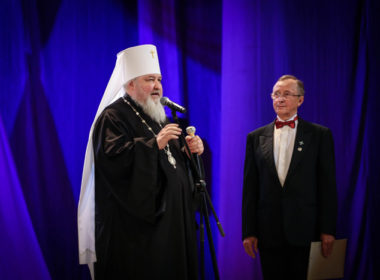 Митрополит Кирилл принял участие в церемонии закрытия Славянского форума искусств «Золотой Витязь»