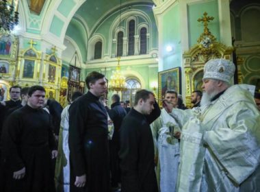 В канун праздника Крещения Господня митрополит Кирилл совершил всенощное бдение