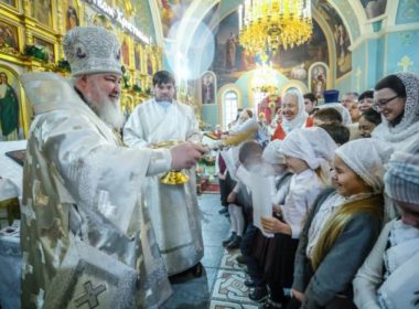 Митрополит Кирилл совершил Божественную литургию в храме великомученика Пантелеимона г. Ставрополя