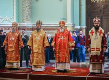 Божественную литургию в день памяти святителя Игнатия Брянчанинова совершили в Казанском соборе