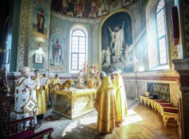 В праздник Рождества Иоанна Предтечи митрополит Кирилл совершил Литургию в кафедральном соборе