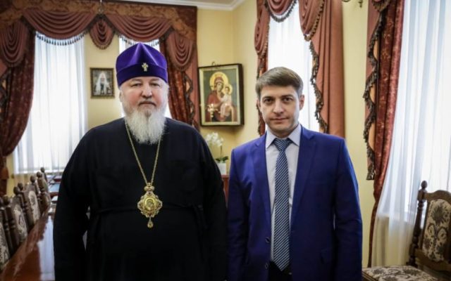 Митрополит Кирилл встретился с новым ректором Северо-Кавказского федерального университета