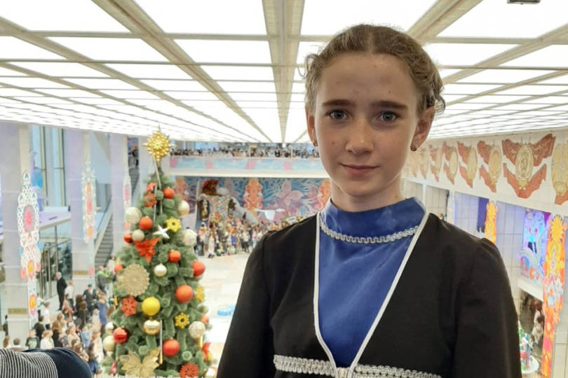 Воспитанница Архиерейского казачьего конвоя стала победителем конкурса "Я патриот"