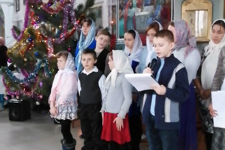Воспитанники воскресной школы подготовили праздничный концерт