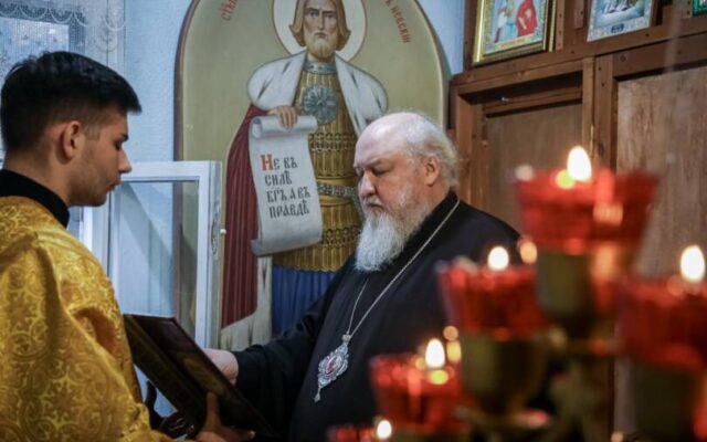 Митрополит Кирилл совершил всенощное бдение в Иоанно-Мариинском женском монастыре г. Ставрополя