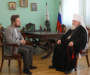 Митрополит Кирилл принял участие в телевизионной программе «Русский мир» на телеканале Спас