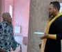 Священник посетил постояльцев дома для пребывания пожилых людей «Надежда»