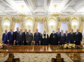 Подписание Соглашения о сотрудничестве между Русской Православной Церковью и Федеральной службой войск национальной гвардии