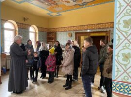 В храме Рождества Иоанна Предтечи села Ивановского прошла экскурсия для учащихся сельской школы