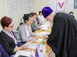 Митрополит Кирилл принял участие в выборах Президента Российской Федерации