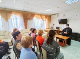 В Ипатовском центре социального обслуживания населения состоялась очередная встреча Православного клуба