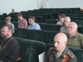 Священнослужитель принял участие в работе расширенного заседания антитеррористической комиссии при администрации Андроповского округа