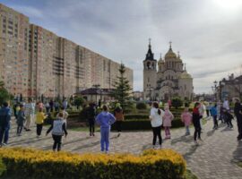 В Православной Свято-Владимирской гимназии города Ставрополя прошел День здоровья