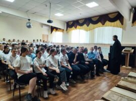 В школе №3 города Михайловска прошла беседа о славянской письменности