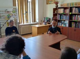 Священнослужитель рассказал о празднике Пасхи учащимся школы №11 села Татарка