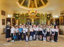 В храме Святой Троицы Села Донского прошла экскурсия для учащихся гимназии №7