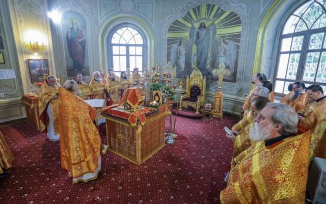В Ставропольской духовной семинарии прошли престольные  торжества