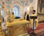 Митрополит Кирилл молился за Божественной литургией в храме свт. Николая в Заяицком