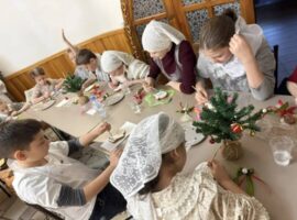 Рождественский мастер-класс прошёл в храме Успения Божией Матери села Кочубеевского