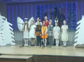 В станице Беломечетской состоялось рождественское театрализованное представление