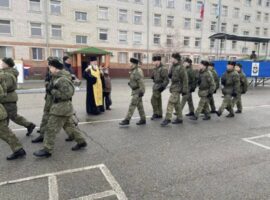 В воинской части Невинномысска прошла торжественная церемония приведения к присяге
