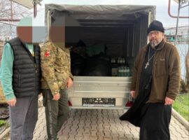 Приход храма Успения Пресвятой Богородицы села Кочубеевского направил гуманитарный груз в зону проведения специальной военной операции