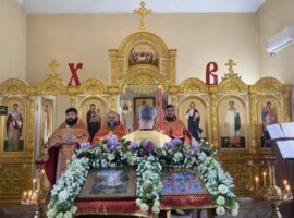 День прославления Собора святых Ставропольской митрополии отпраздновали в храме Архистратига Михаила села Тахта