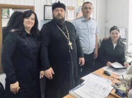 Благочинный Новоалександровского округа посетил подразделение ОМВД в рамках общественного контроля