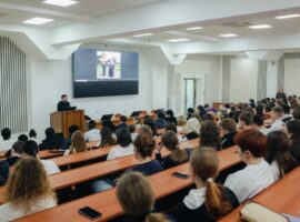 Руководитель миссионерского отдела епархии прочитал лекцию студентам аграрного университета