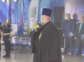 Ректор Ставропольской духовной семинарии приветствовал участников краевого этапа «Кубка Защитников Отечества»