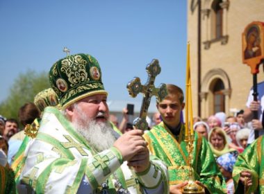 Митрополит Кирилл совершил Литургию в храме прп. Серафима Саровского г. Невинномысска