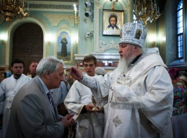 В канун праздника Преображения Господня правящий архиерей совершил всенощное бдение