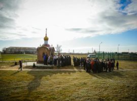 В селе Рагули совершили освящение часовни в память о пострадавших за веру в годы советской власти