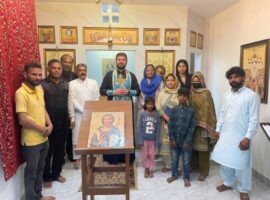 Руководитель миссионерского отдела епархии совершил богослужение в г. Лахор (Пакистан)
