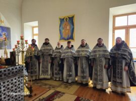 В храме Покрова Пресвятой Богородицы села Труновского прошла общая исповедь и собрание духовенства Донского округа