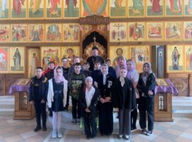 Учащиеся школы №1 села Дивного побывали с экскурсией в храме Покрова Пресвятой Богородицы