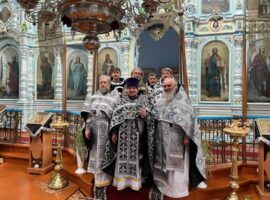 Состоялась общая исповедь и собрание духовенства Грачевского округа