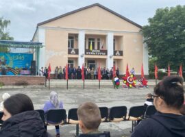 Священник принял участие в памятном митинге в селе Ивановском