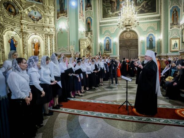 В Казанском кафедральном соборе прошел Пасхальный хоровой собор