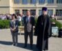Священник принял участие в празднике последнего звонка в гимназии г. Новоалександровска