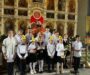 Воспитанники воскресной школы храма Архистратига Михаила города Новоалександровска представили прихожанам праздничный концерт
