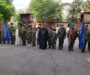 Священнослужитель приветствовал участников военно-патриотического, оборонно-спортивного лагеря «Патриот» в селе Казинка