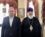 Митрополит Кирилл провел рабочую встречу с встречу с исполняющим обязанности министра Ставропольского края по национальной политике и делам казачества