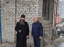 Секретарь епархиального управления посетил строящиеся храмы на территории III Ставропольского округа