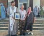 Настоятель храма Преображения Господня села Ладовская Балка поздравил юбиляров совместной жизни